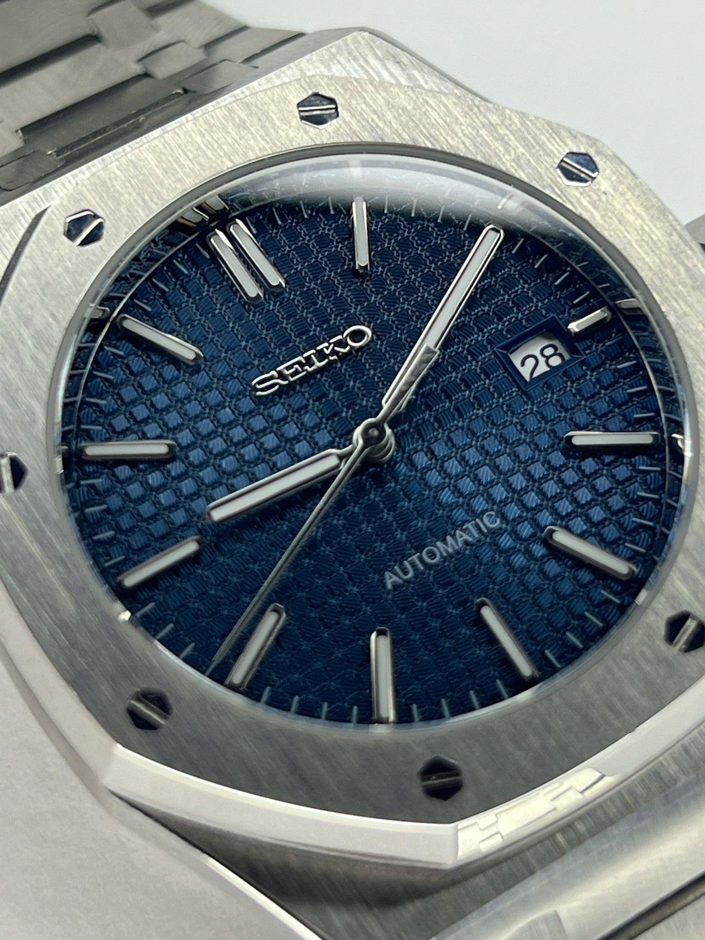 MOD Seiko Royal OAK Blue - Gold Time Labs