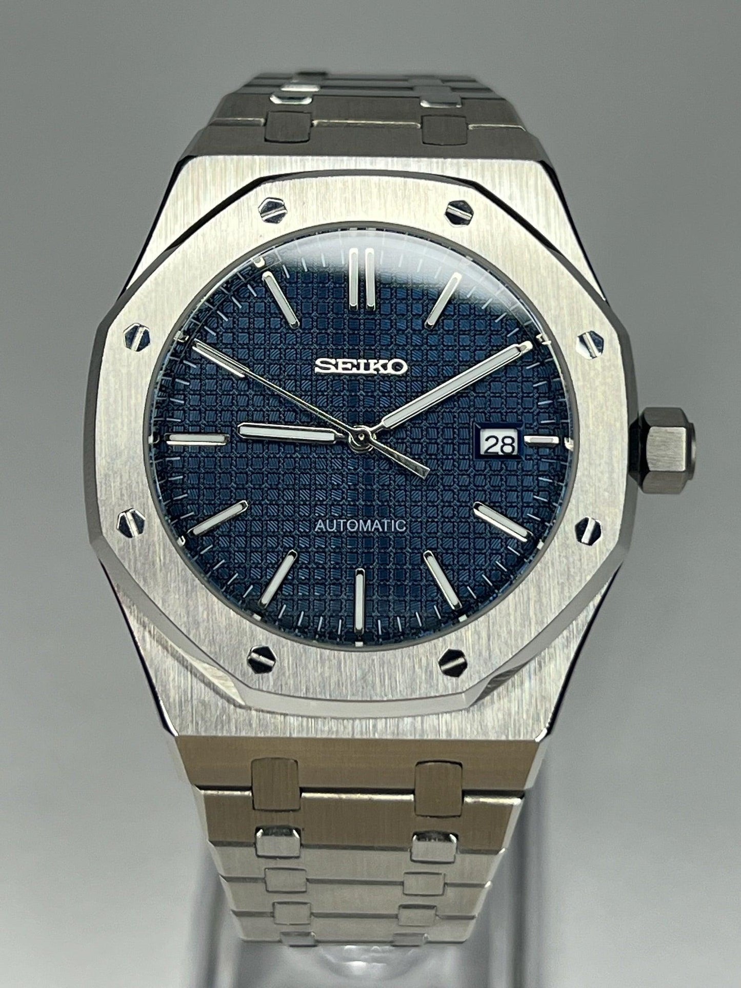 MOD Seiko Royal OAK Blue - Gold Time Labs