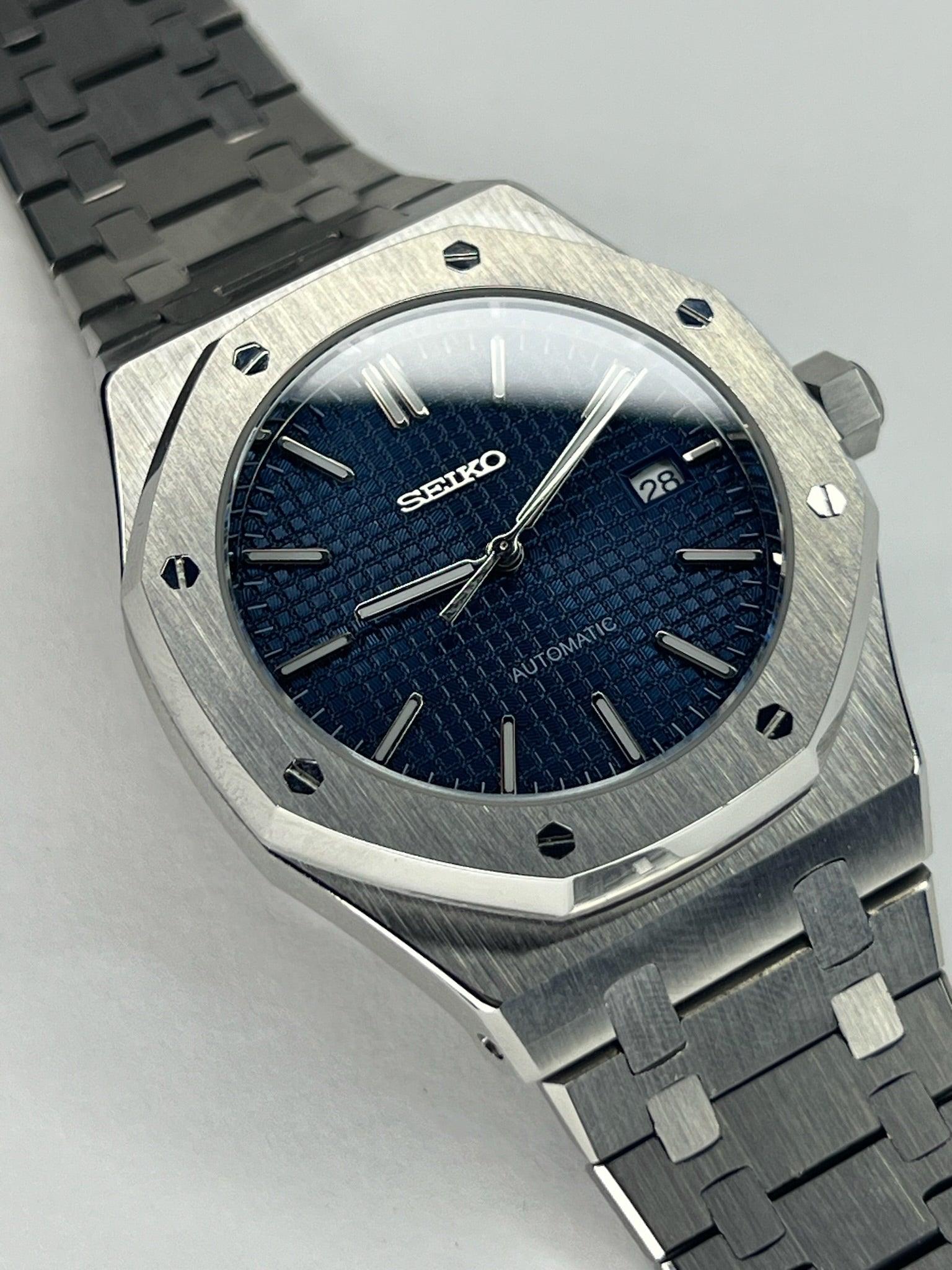 MOD Seiko Royal OAK Blue - Gold Time Labs