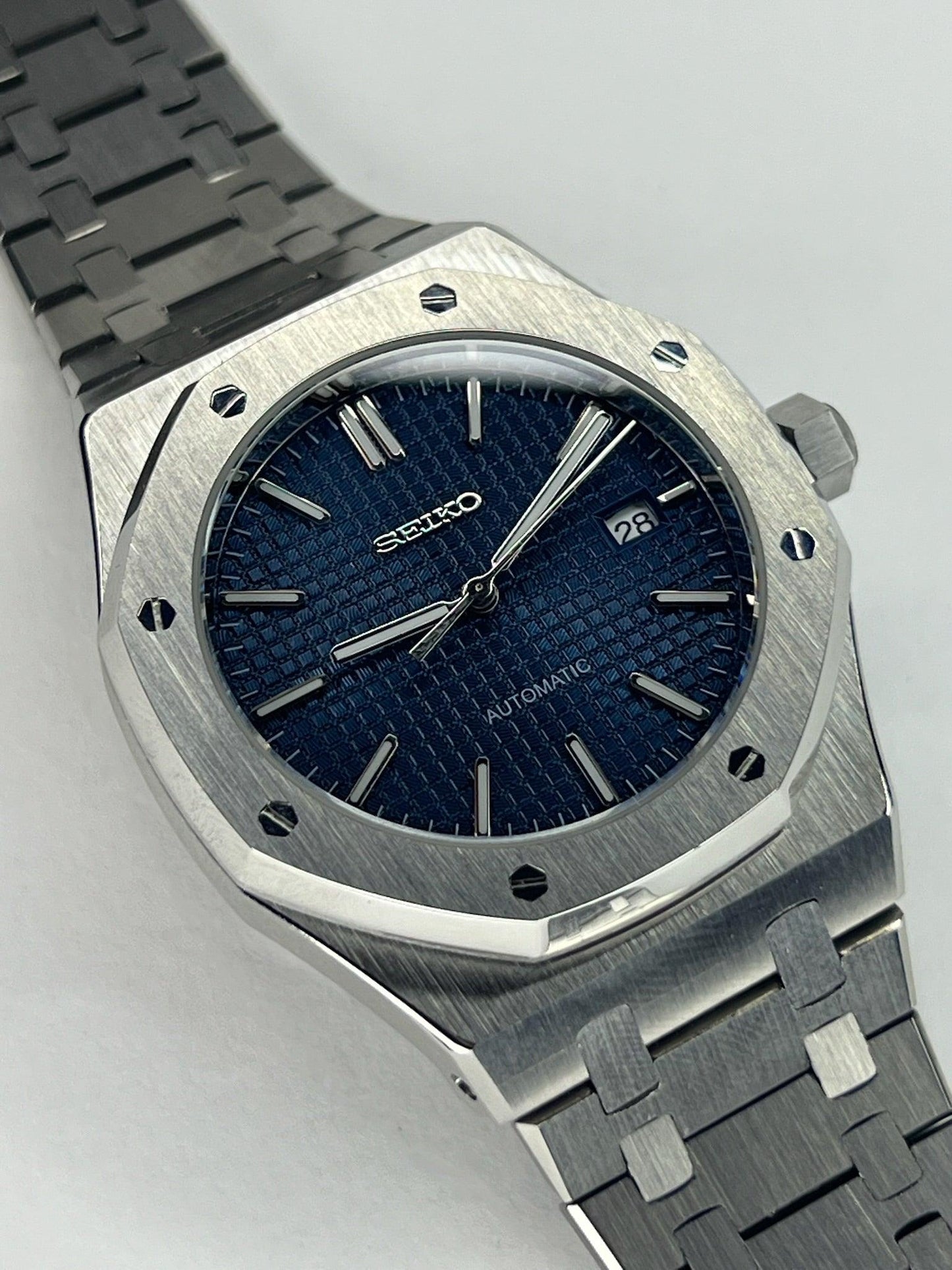 MOD Seiko Royal OAK Blue - Gold Time Labs