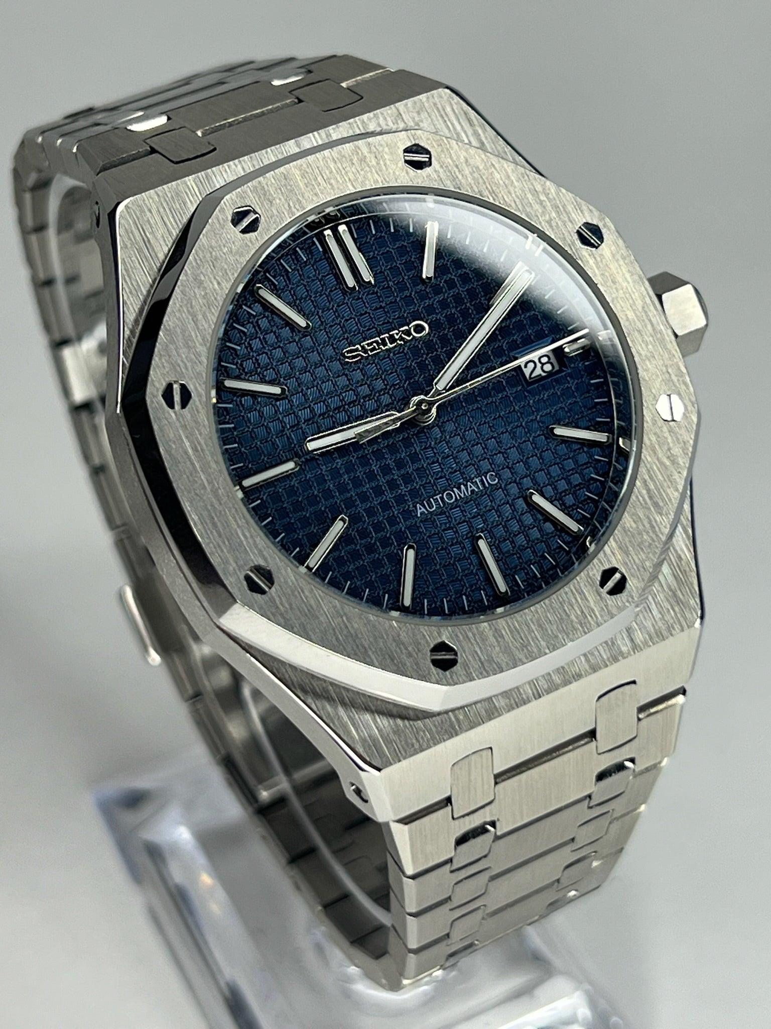 MOD Seiko Royal OAK Blue - Gold Time Labs