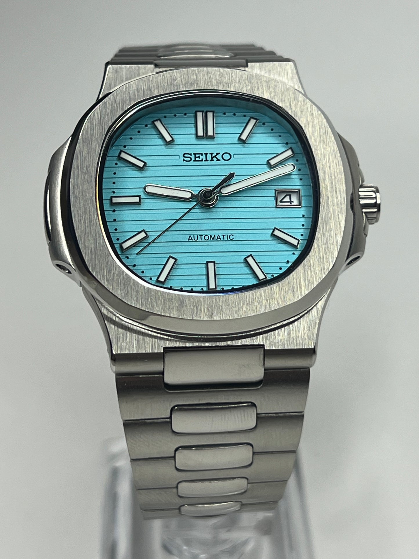 MOD Seiko Nautilus Tiffany - Gold Time Labs